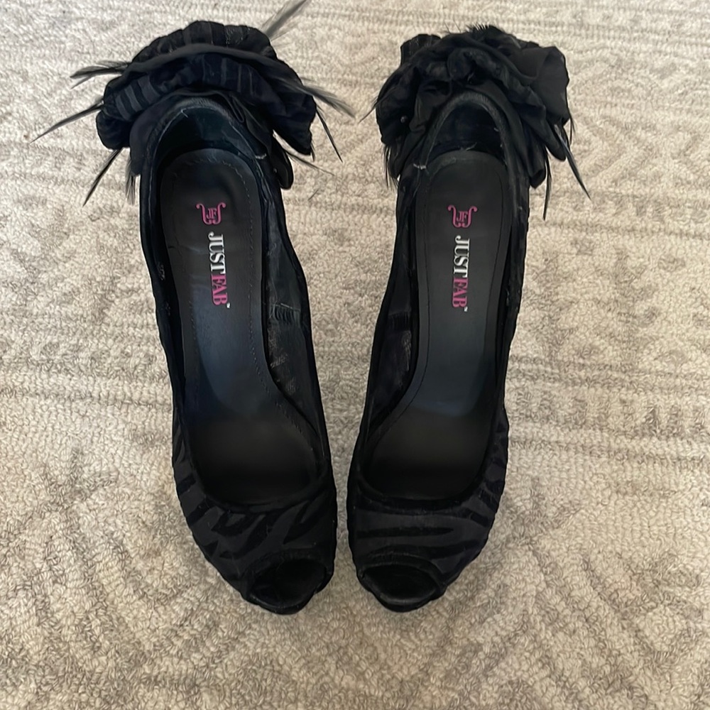 Sexy black heels